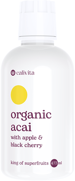 Organic Acai Sok CaliVita 473 ml.